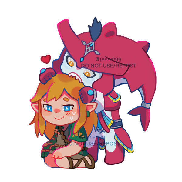 Link x Sidon TOTK